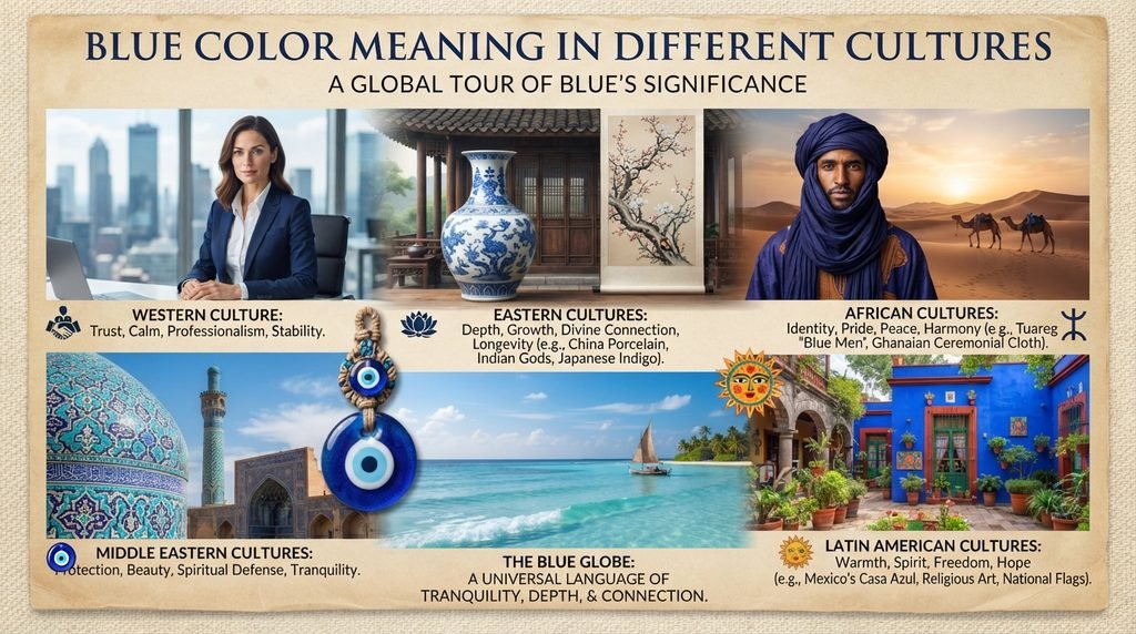 Blue Color Meaning in Different Cultures