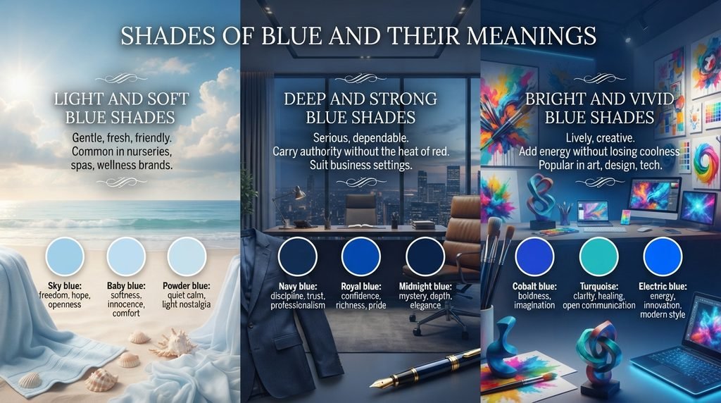 Shades of Blue and Their Meanings