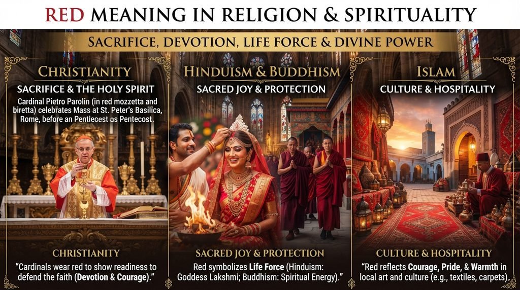 Red Meaning in Religion & Spirituality