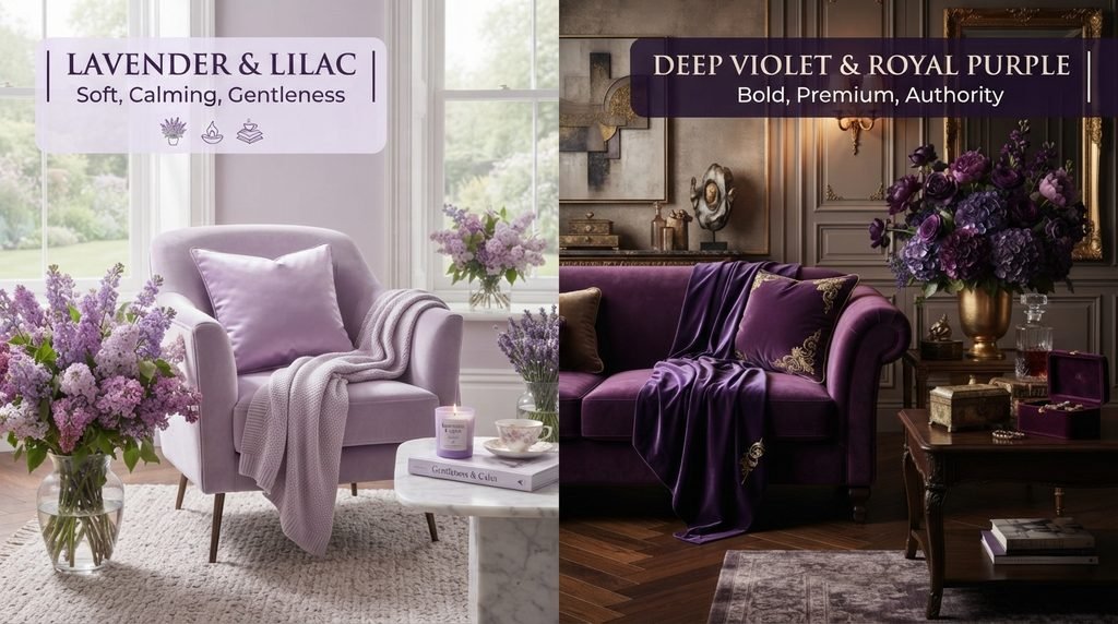 8. Shades of Purple and Their Meanings
