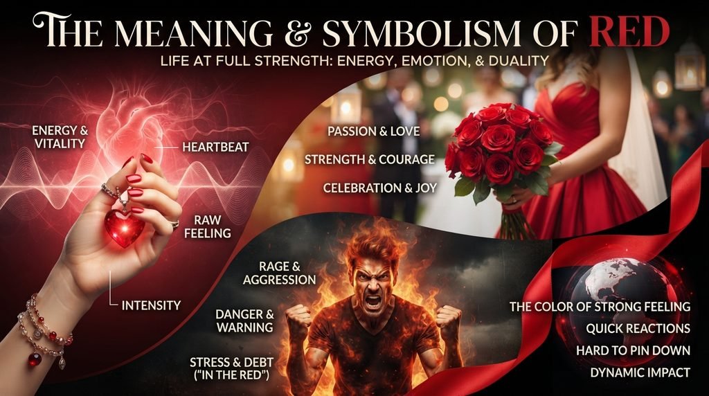 General Red Color Meaning & Symbolism