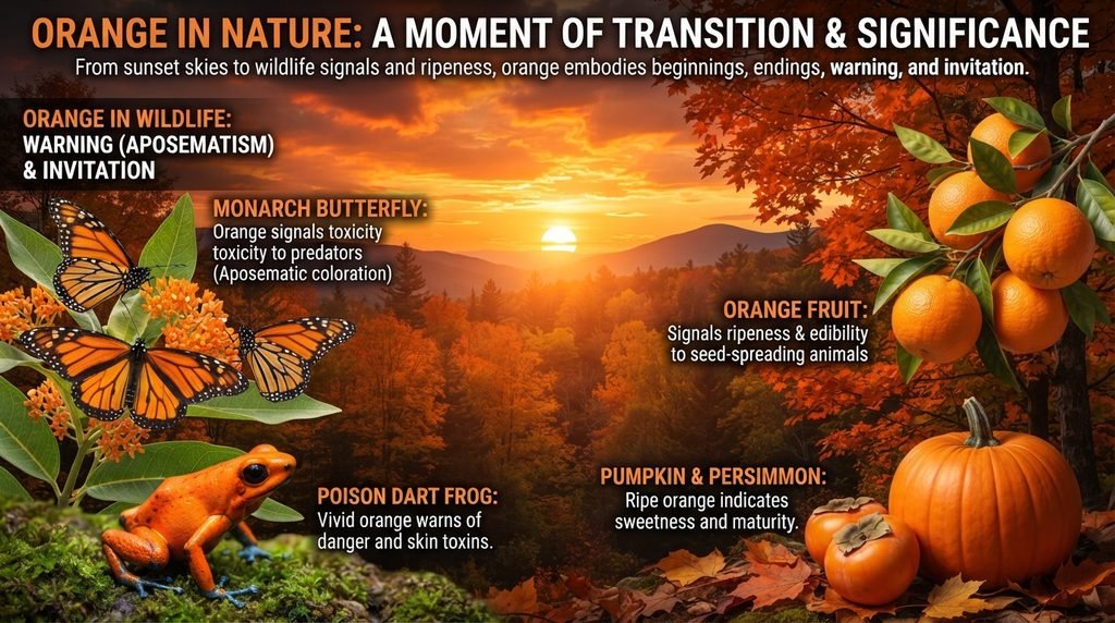 Orange in Nature