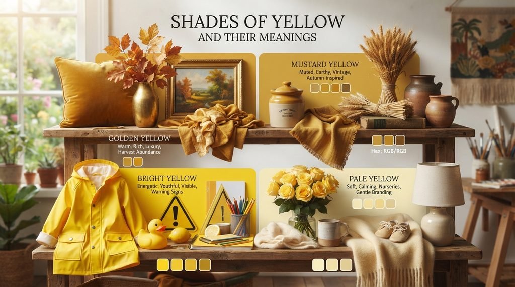 Shades of Yellow and Their Meanings