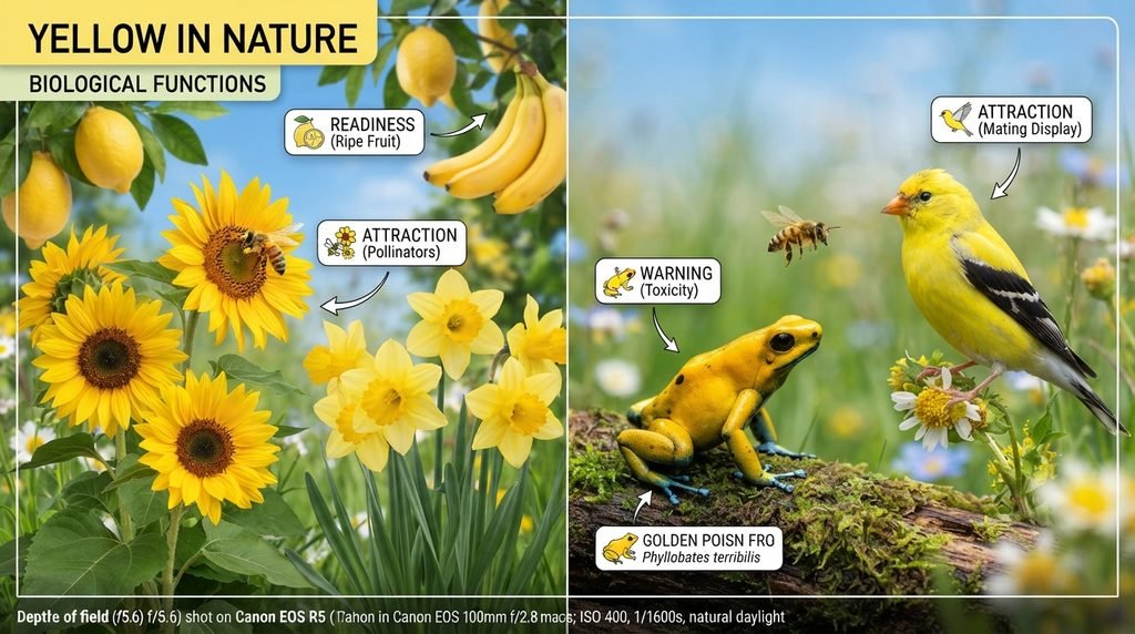 Yellow in Nature