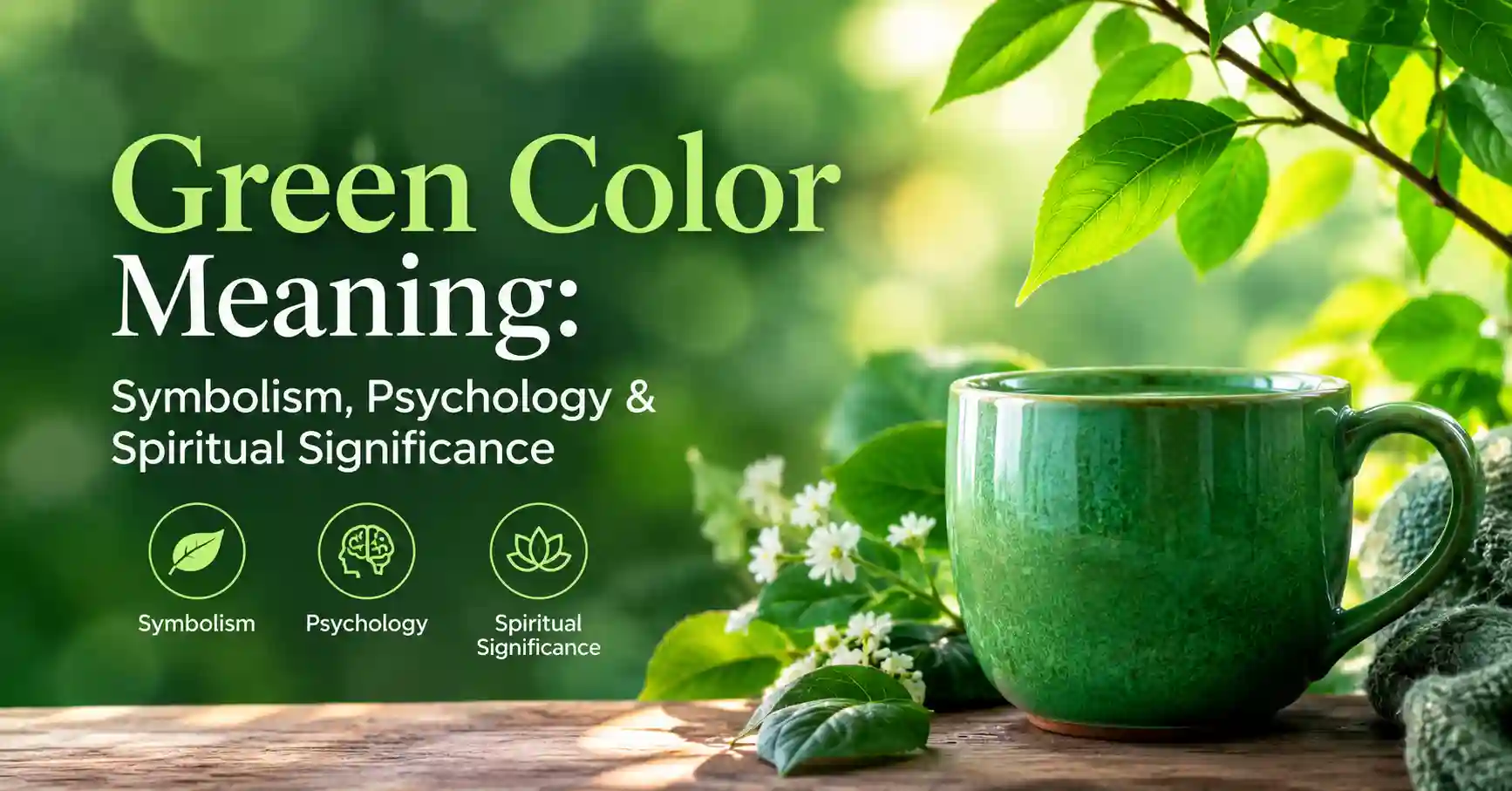 Green color meaning, symbolism, psychology, and spiritual significance